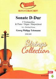 Sonate D-Dur - Georg Philipp Telemann - Eberhard Kraus