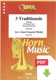 3 Traditionals - Jean-François Michel