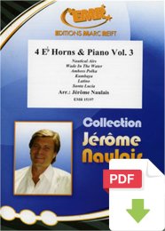 4 Eb Horns & Piano Vol. 3 - Jérôme...