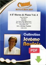 4 Eb Horns & Piano Vol. 4 - Jérôme...