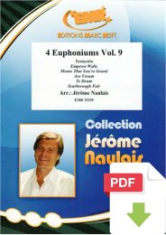 4 Euphoniums Vol. 9 - Jérôme Naulais (Arr.)