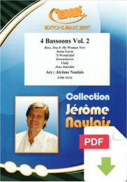 4 Bassoons Vol. 2 - Jérôme Naulais (Arr.)