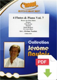 4 Flutes & Piano Volume 7 - Jérôme...