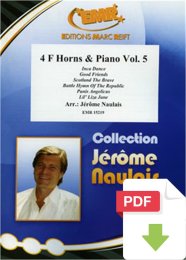 4 F Horns & Piano Vol. 5 - Jérôme...