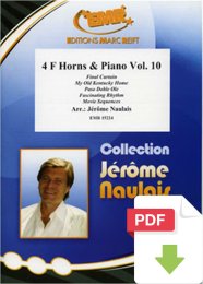 4 F Horns & Piano Vol. 10 - Jérôme...
