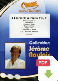 4 Clarinets & Piano Volume 6 - Jérôme...