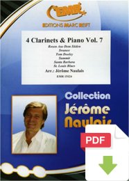 4 Clarinets & Piano Volume 7 - Jérôme...