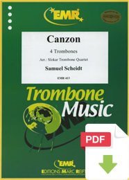 Canzon - Samuel Scheidt - Slokar Quartet
