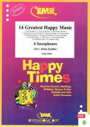 14 Greatest Happy Music - Jirka Kadlec (Arr.)