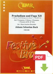 Praeludium und Fuga XII - Johann Sebastian Bach -...