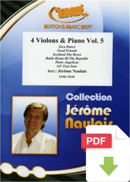 4 Violons & Piano Vol. 5 - Jérôme...