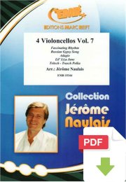 4 Violoncellos Vol. 7 - Jérôme Naulais (Arr.)