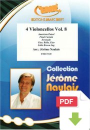4 Violoncellos Vol. 8 - Jérôme Naulais (Arr.)