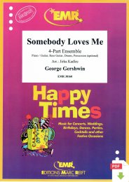 Somebody Loves Me - George Gershwin - Jirka Kadlec