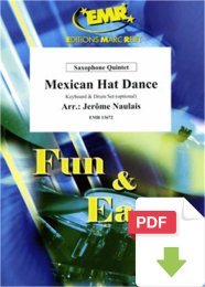 Mexican Hat Dance - Jérôme Naulais (Arr.)