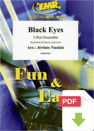 Black Eyes - Jérôme Naulais (Arr.)