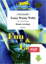 Teeny Weeny Waltz - Dennis Armitage - Jérôme...