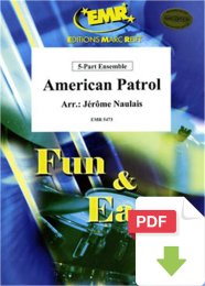 American Patrol - Jérôme Naulais (Arr.)