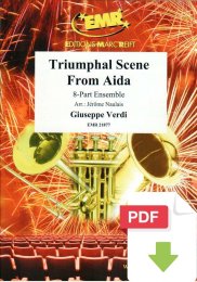 Triumphal Scene From Aida - Giusepp Verdie -...