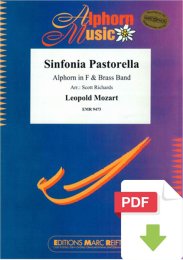 Sinfonia Pastorella - Leopold Mozart - Scott Richards -...