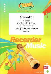 Sonate A minor - Georg Friedrich Händel - Klemens...