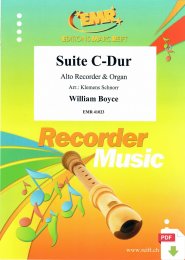 Suite C-Dur - William Boyce - Klemens Schnorr