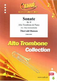 Sonate - Thorvald Hansen - Max Sommerhalder