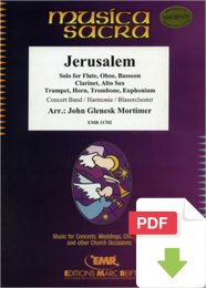 Jerusalem - John Glenesk Mortimer (Arr.)
