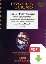 The Lords My Shepherd - Gordon Macduff (Arr.)
