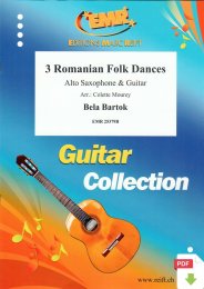 3 Romanian Folk Dances - Bela Bartok - Colette Mourey