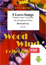 5 Love-Songs - Bertrand Gay