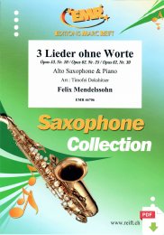 3 Lieder ohne Worte - Felix Mendelssohn - Timofei Dokshitser