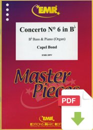 Concerto N° 6 in Bb - Capel Bond