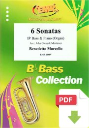 6 Sonatas - Benedetto Marcello - John Glenesk Mortimer