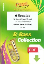 6 Sonatas - Johann Ernst Galliard - John Glenesk Mortimer