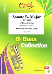 Sonate Bb Major - Johann Sebastian Bach - Klemens Schnorr