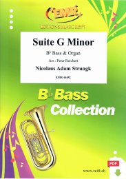 Suite G Minor - Nicolaus Adam Strungk - Peter Reichert