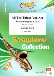 All The Things You Are - Jerome Kern - Jirka Kadlec