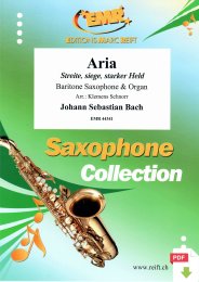 Aria - Johann Sebastian Bach - Klemens Schnorr