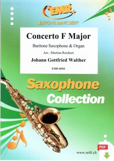 Concerto F Major - Johann Gottf Waltherried - Martina Reichert