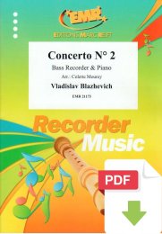 Concerto N° 2 - Vladislav Blazhevich - Colette Mourey