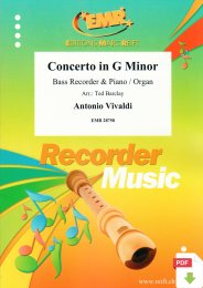 Concerto in G Minor - Antonio Vivaldi - Ted Barclay