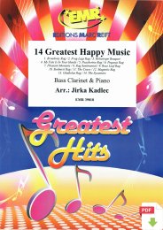 14 Greatest Happy Music - Jirka Kadlec (Arr.)
