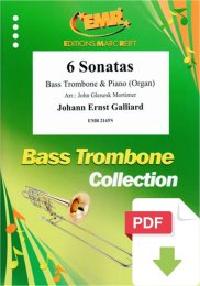 6 Sonatas - Johann Ernst Galliard - John Glenesk Mortimer