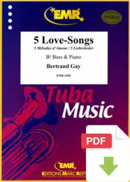5 Love-Songs - Bertrand Gay