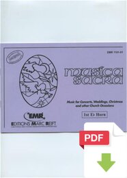 Musica Sacra (1st Eb Horn) - Various Composers