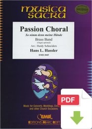 Passion Choral - Hans Leo Hassler - Hardy Schneiders