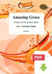 Amazing Grace - Norman Tailor - Bertrand Moren (Arr.)