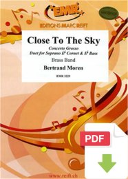 Close To The Sky - Bertrand Moren