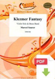 Klezmer Fantasy - Marcel Saurer - Bertrand Moren